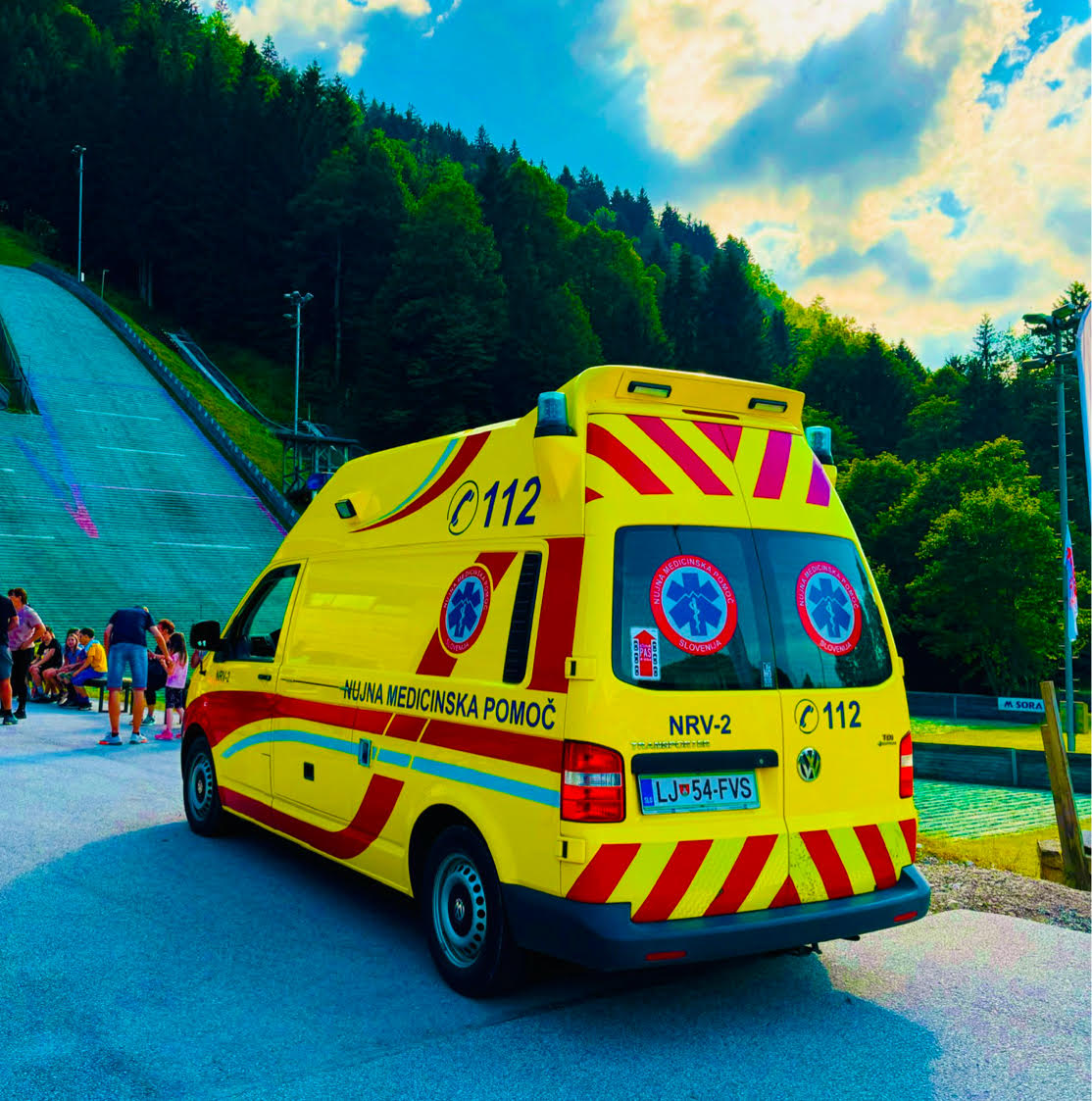 dežurstvo na skakalnici